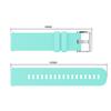 20mm Geometric Silicone Watch Strap For Garmin Forerunner 645 245 245M 165 Smart Wristband for Garmin Vivoactive 5 3 Bracelet
