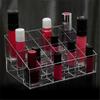 40 Lattice Transparent Makeup Display Rack Lipstick Stand Rack Cosmetic Organizer Holder Cosmetic Jewelry Box Holder