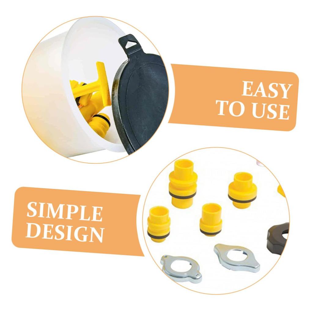 LALAFINA Car Splashproof Radiator Fill Kit Durable Plastic Funnel Pressure with Stopper Auto Funnel Extension Elbow
