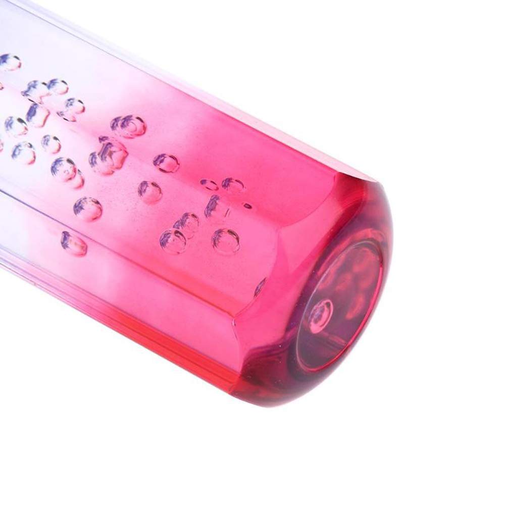 HANSWD Universal Crystal Shift Knob with Foam Insert, Octagonal, 5.9 Inches (150 Mm), Bubble