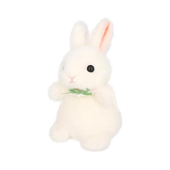 Sanei Boeki Chimosira Bits White W9 x D9 x H16cm Stuffed Toy
