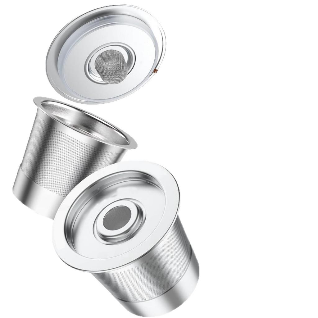 Reusable Stainless Steel Coffee Machine Filter Compatible With Coffee Capsules