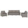 VidaXL Sofa Set with Cushions 3 Pcs, Sofas with Armrests and Backrest, Furniture Set, Living Room Furniture, 3201265