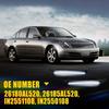 Smoked White Front LED Side Marker Light for 2003-2006 Infiniti G35 Sedan 4-door