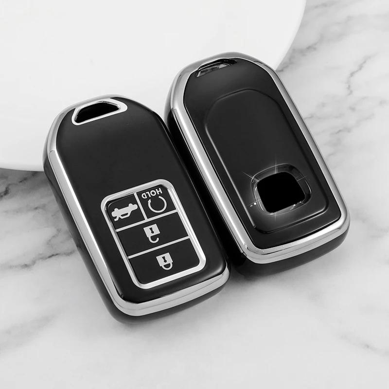 TPU Auto Fernbedienung Schlüsselhülle Abdeckung Schale Fob Für Honda Polit Jazz Jade Crider Odyssey Civic City Vezel Accord Hr-V Crv