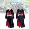 Vibrant Cosplay Costume Blue Archive Inspired Jk Uniform Polyester Fabric