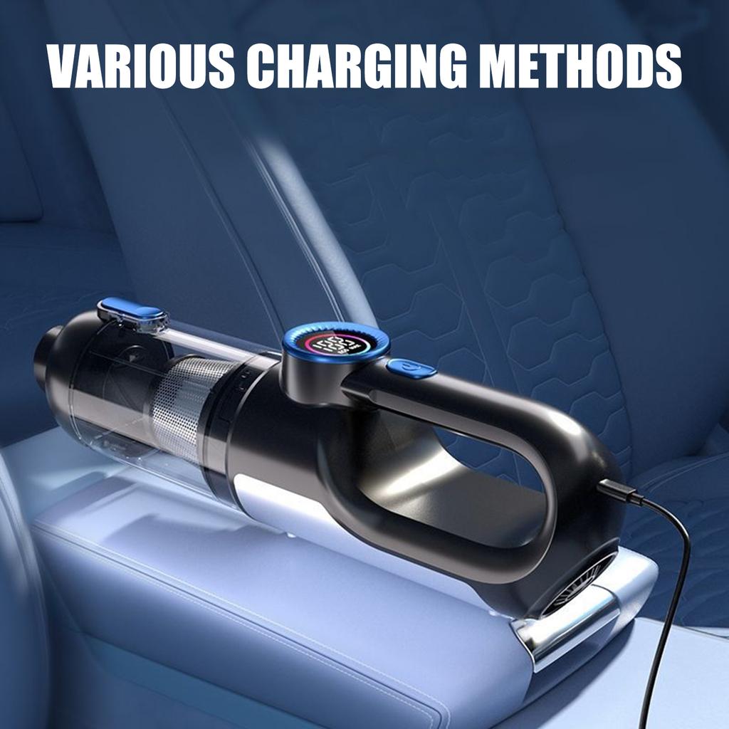Handheld Cordless Car Vacuum 11000PA Mini Cleaner, Super Suction Power Vacuum Portable and Rechargeable Cleaner