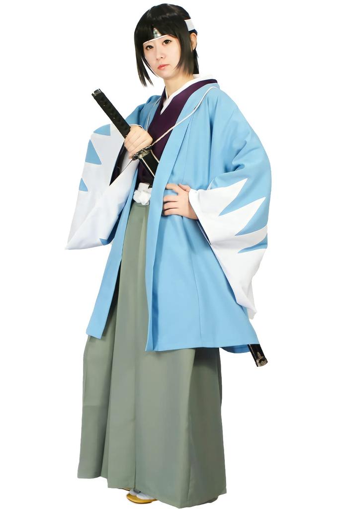 Hakuoki Shinsengumi Uniform Haori and Headband Cosplay Costume [NOOLOR] (Free Size)