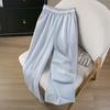 Women's Elastic Waist Loose Wide-Leg Casual Pants