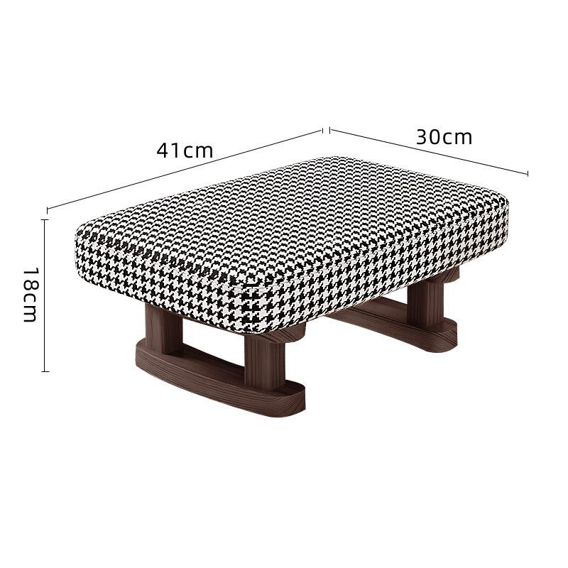 Creative Low Stool Household Small Stool Solid Wood Cloth Stool Living Room Simple Sofa Footstool Adult Bench Shoe Stool Stools