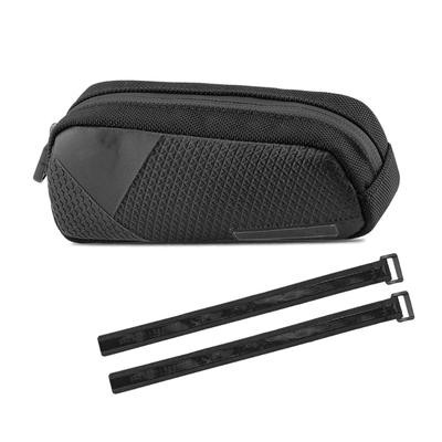 Sacoche de tube supérieur avant pour cadre de VTT Poches de cyclisme Sac de rangement pour vélos Sac de rangement pratique pour vélos Pièce de cyclisme