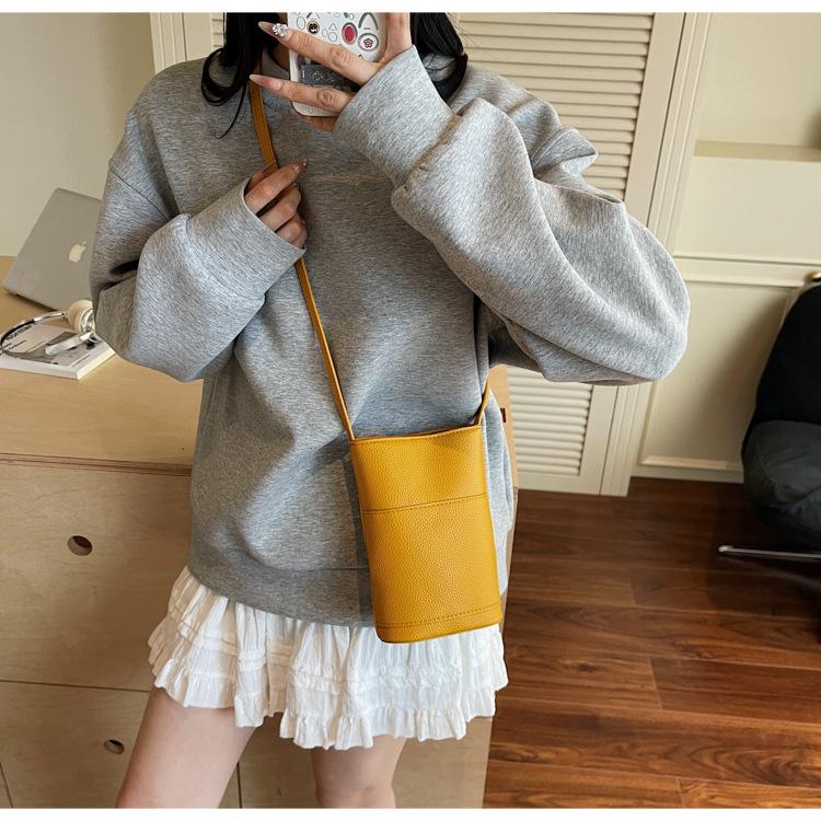 Beliebte kleine Tasche Damen Sommer 2025 neu einfache und vielseitige Umhängetasche Handytasche