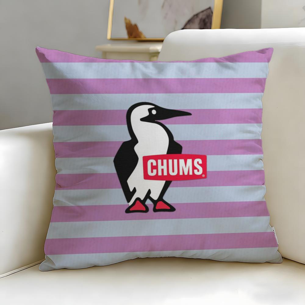 Popular Brand Chums Cushion Cover Soft EasyWash Pillow Case Versatile for Couch Bed Travel and Office