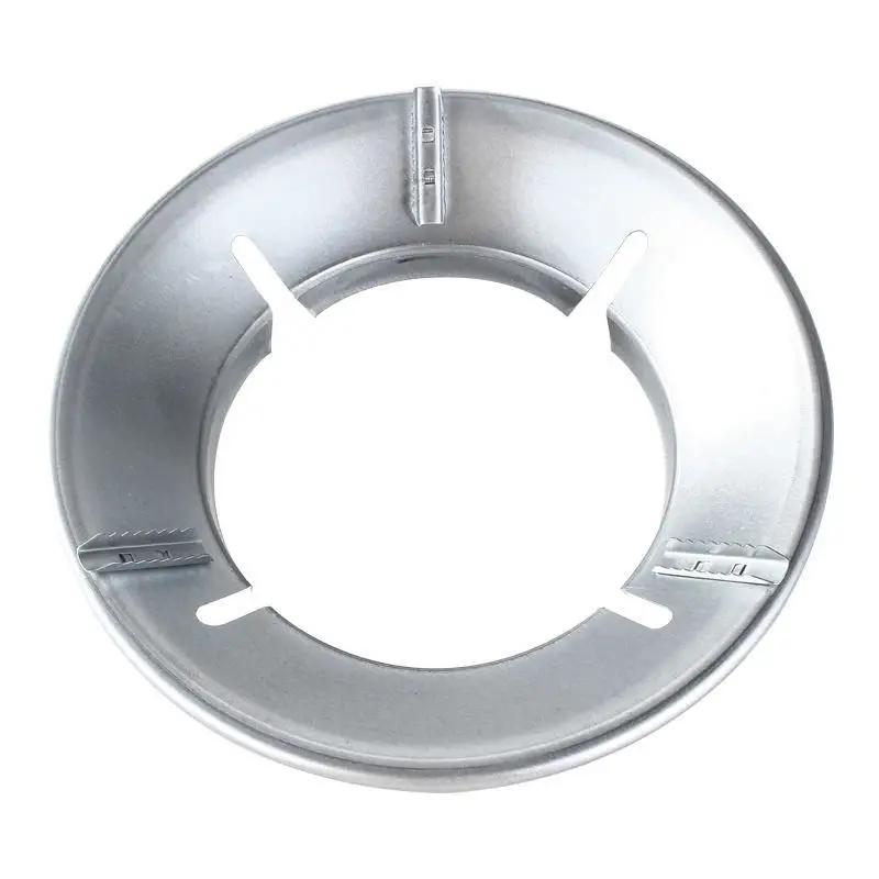Home Gas Stove Fire Wind Proof Energy Saver Cover Wind Shield Bracket Disk Fire Reflection Windproof Stand Kitchen Cooker Cover