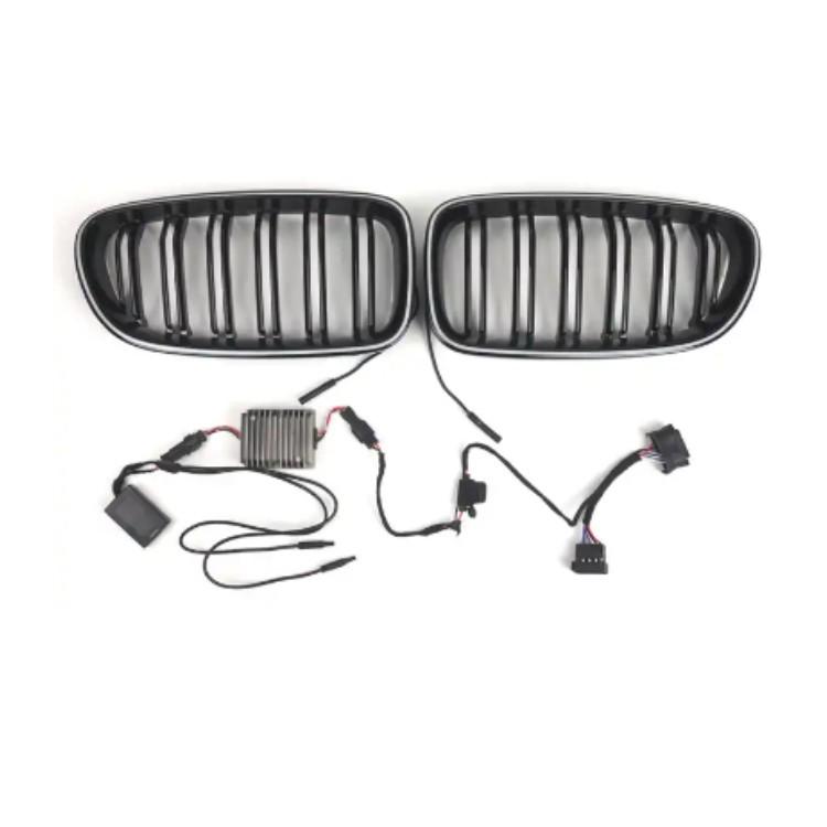 51117906197/51117906198: Compatible Grille for BMW 5 F10 Bumper Fog Light