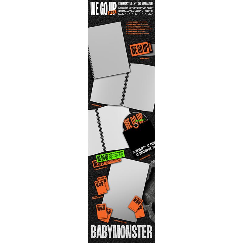 [Pre-ordine] BABYMONSTER 2° MINI ALBUM [WE GO UP] (+Vantaggio online)