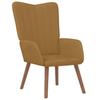 Relax Armchair In Brown Velvet