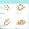 Geometric Stainless Steel Adjustable Ring With Diamonds For Women And Modern Fashion