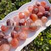 Red Phantom Quartz Tumbled Stone Crystal Ornament