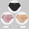 3Pcs Frauen Eis Seide Höschen M-XL Low-rise Briefs Komfortable Damen Nahtlose Unterwäsche Sexy Unterhosen Weibliche Dessous Dessous