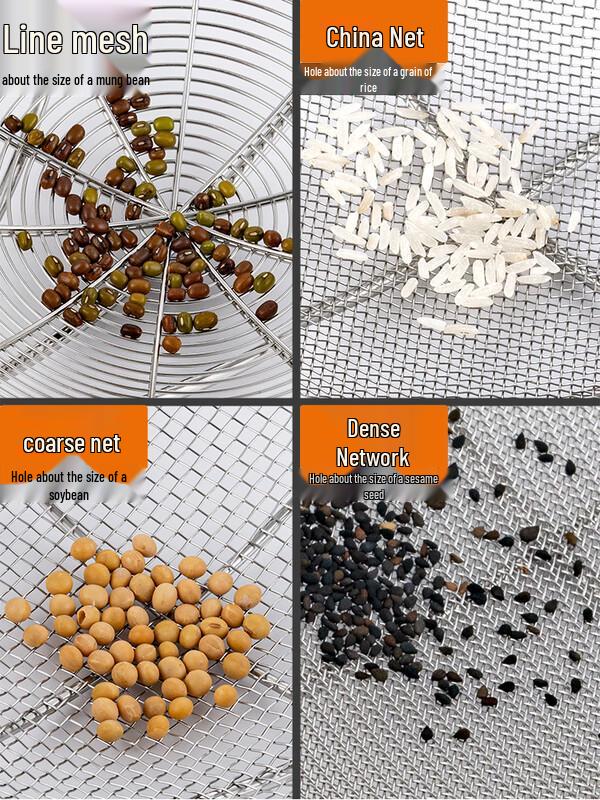 Zhao Ran Stainless Steel Ultra-Fine Mesh Kitchen Utensil Set