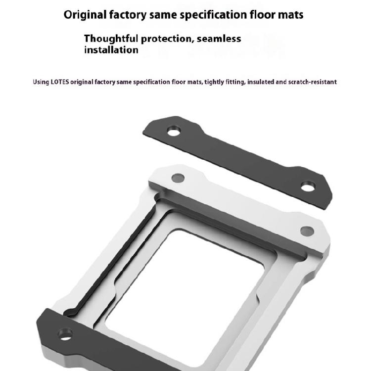 CPU Bending Correction Buckle Aluminum Stabilizers Mounting Fixed Buckle for LGA1700 Platform Installation Accessories