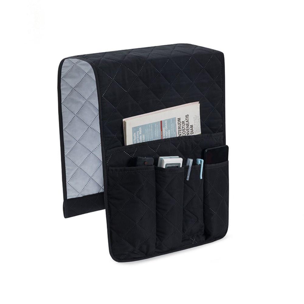 Space Saving Sofa Armrest Organizer Non-Slip Bed Storage Pocket Bag Bedside Storage Bags  Magazines