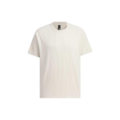 Wuji Jacquard Tee Men Tops Brown IW1517