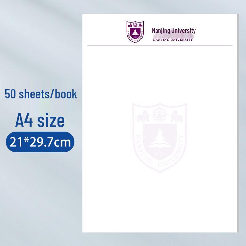 A4 Thickened Eye Protection Draft Paper - No Ink Bleed, Easy to Write, Ideal for University Notes
