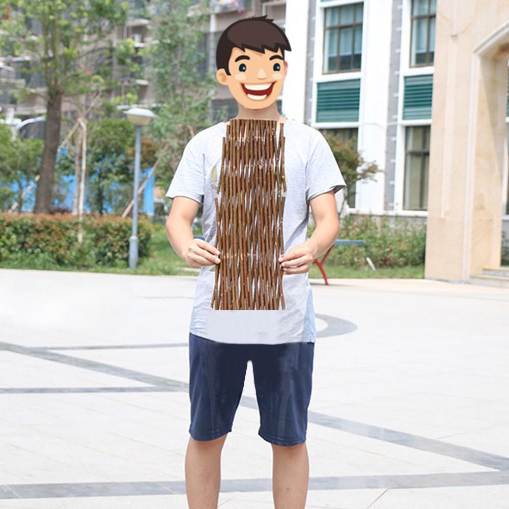 Gjerde Tregjerde Skjerm 40cm Trehageespalier Ekspanderende Klatring