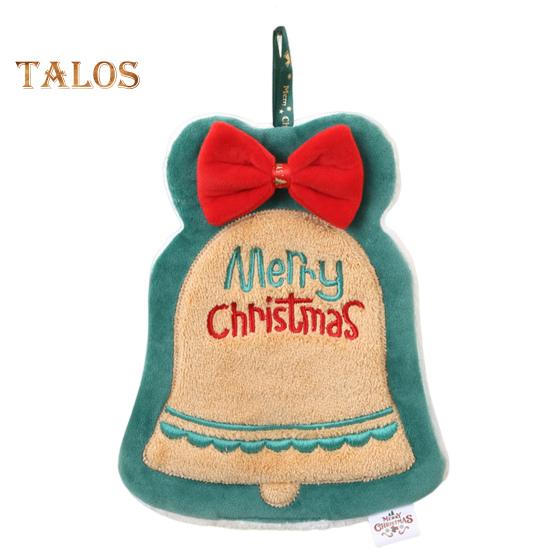 

Різдвяний рушник Милий Санта-Ялинка-дзвіночок Рукавичка Сніговик Лось Ультрам’який товстий кораловий фліс Петля для підвішування Швидко висихає Суперабсорбент для ванної кімнати