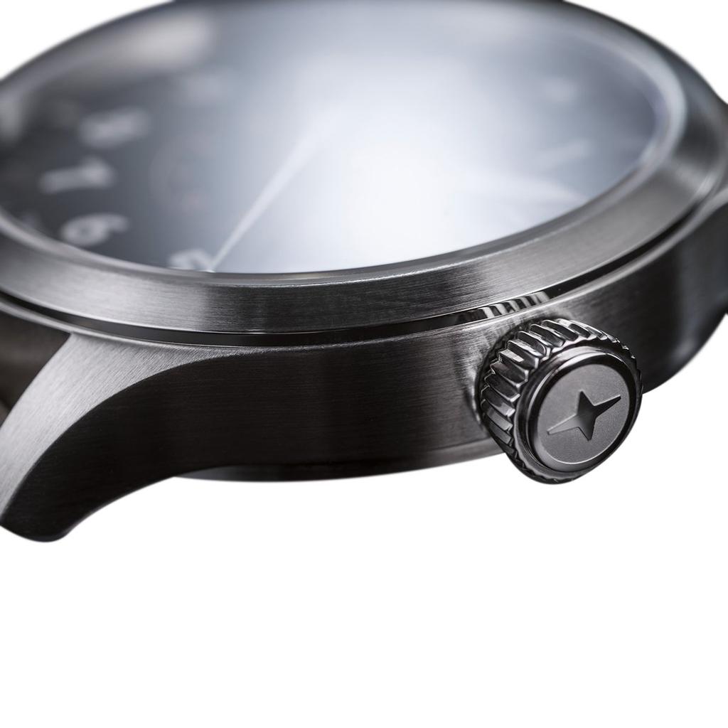 Davosa Neoteric Pilot Automatic Watch with Date Swiss-Made Display, Men's, Orange, 161.565.96