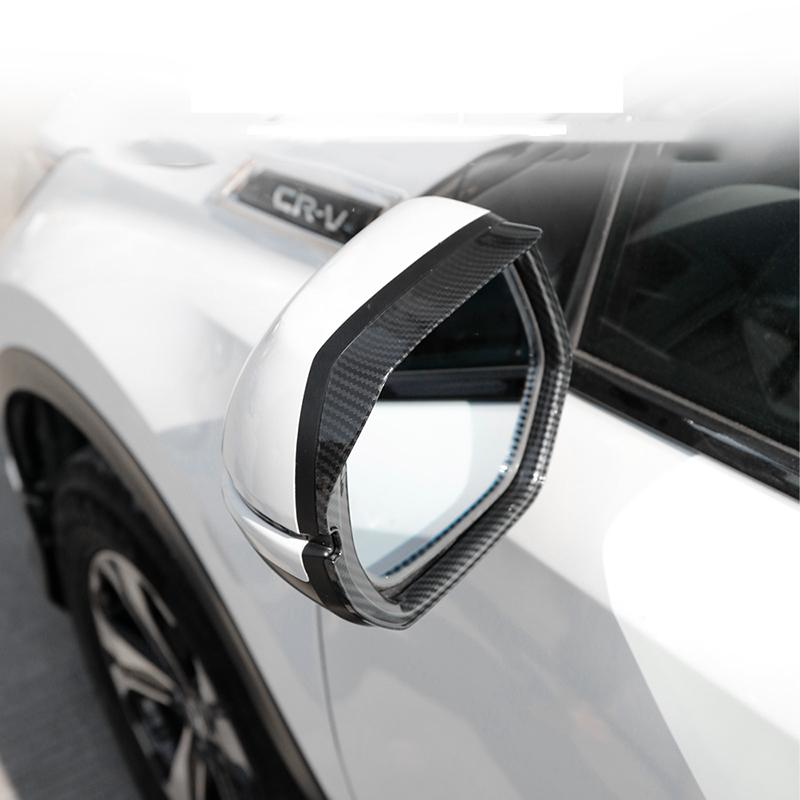 ABS oglindă retrovizoare pentru ploaie cadru sprânceană acoperire de ploaie bandă ornamentală schimbată în accesorii decorative pentru Honda CRV 2017-2022