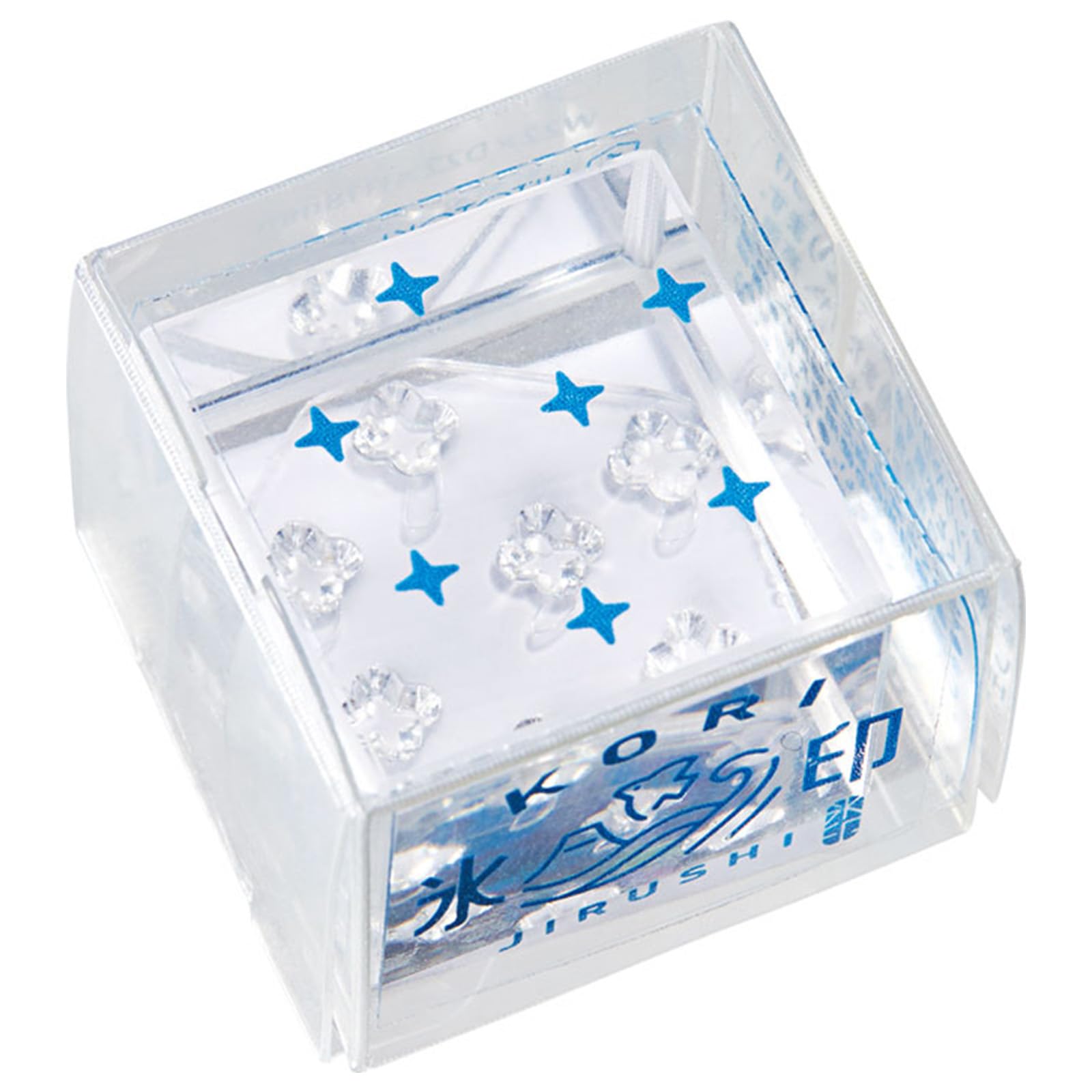 King Jim Transparent Stamp Small Size Glitter Ice Stamp CLS22-001