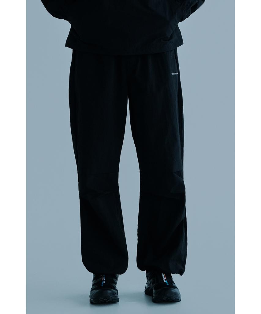 Eolseukamela [Reorder] Lightweight Parachute Pants_Black