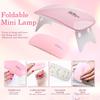 OVERTANG Maniküre Pediküre Set 12 Teile UV LED Nagellampe Mehrfarbig ABS Nagelpflege-Set