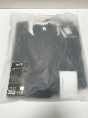 BTS Monochrome Crew Neck Black T-Shirt, Size L