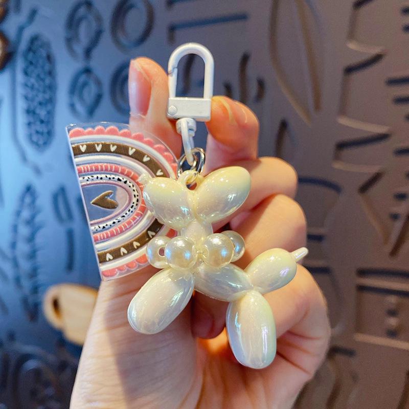 

Colorful Balloon Dog Keychain: Handmade Student Charms & Ornaments for Kids