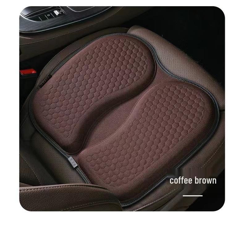 Universal Breathable Honeycomb Gel Seat Cushion for Long Sitting - Summer Cooling Silicone Pad for Office Chairs