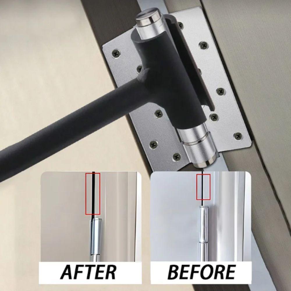 Heavy-Duty Construction Hinge Adjustment Tool Portable Design Replaceable Parts Hinge Repair Spanner Multiple Sizes