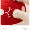Fēnggētú Red Mushroom Sisal Cat Scratcher