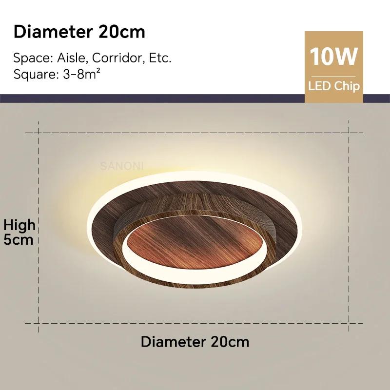 Modern LED Ceiling Lamp For Living Room Stair Aisle Cloakroom Hallway Bedroom Ceiling Light Indoor Home Decor Lighting Fixture