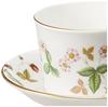 [Officially Imported] Wedgwood Wild Strawberry Cup & Saucer (Delphi) Wedding Gift 1053375