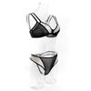 Cross Border Retro Bikini  Hollow Out Deep V Wireless Comfortable Bra And Set Underwear