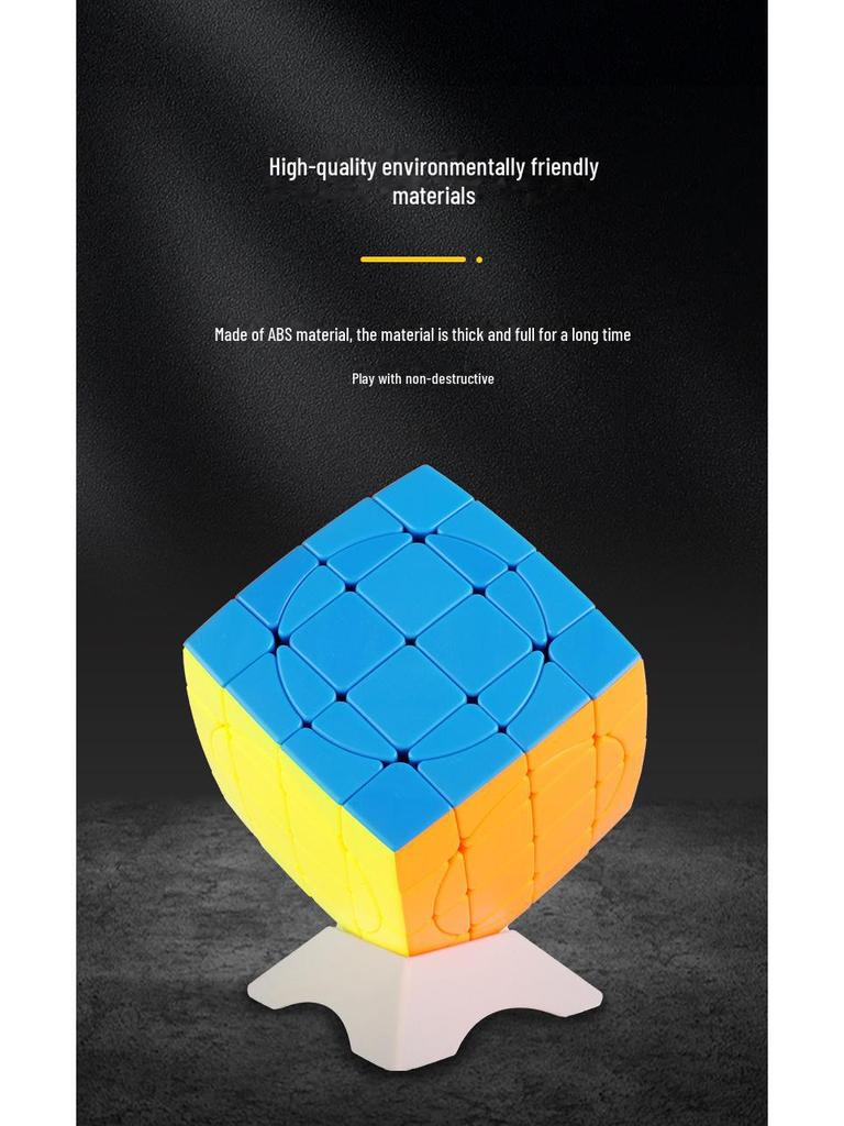 Svatá ruka 4. úroveň Mimozemská magie 2.0: Puzzle kostka vysoké obtížnosti pro chlapce - Hladké jednobarevné cvičení