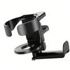 Compactly 2 In 1 Desk Cup Holder Clip Headphone Organizers For Drink Containers And Headphones NonSlip Base Universal Fit