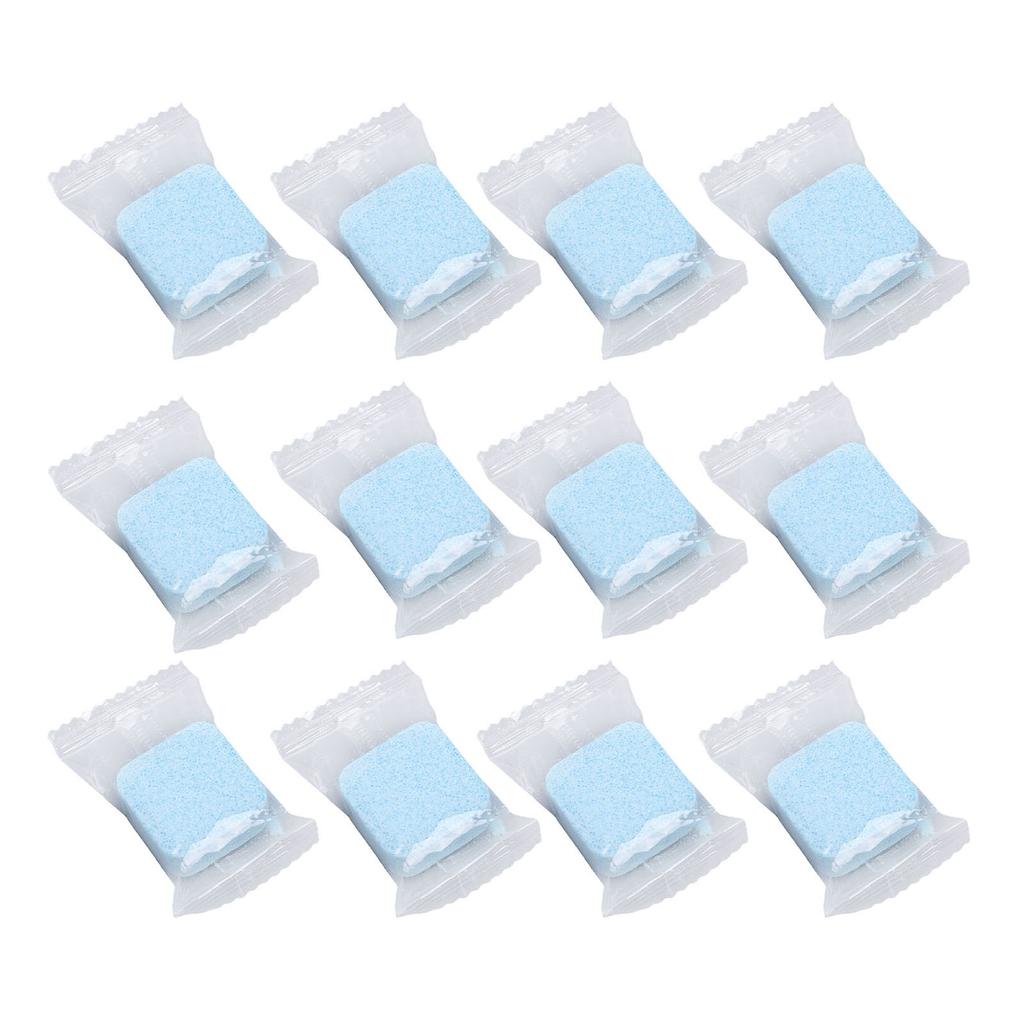 12PCS Washing Machine Cleaner Tablets for Pet Owners HE Front Top Load Washer Deep Cleaning Tablets for Stubborn Pet