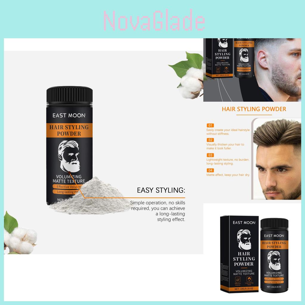 East Moon Matte Hair Styling Powder For Voluminous Oily Control With Long Lasting Natural Hold