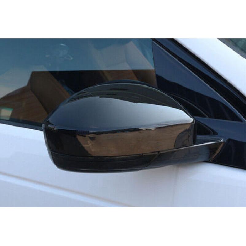 For Range Rover Evoque 2012- Gloss Black Exterior Rear View Mirror Cover 2Pc