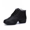 Dance Shoes Woman Ladies Modern Soft Outsole Jazz Sneakers PU Breathable Female Dancing Fitness Sport Casual Shoes